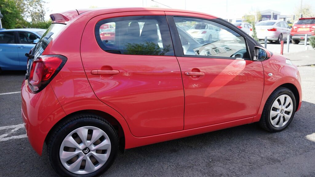 Citroen C1 2015 1.0 Vti Feel Hatchback Euro FJ65ZGY Orange #3