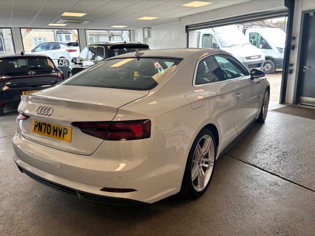 Audi A5 2.0 Tdi 40 S Line Coupe S Tronic Euro 6 PN70HVP White #3