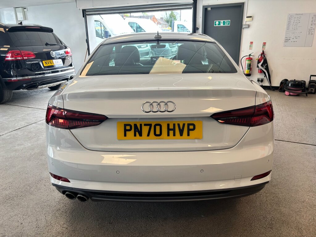 Audi A5 2.0 Tdi 40 S Line Coupe S Tronic Euro 6 PN70HVP White #6