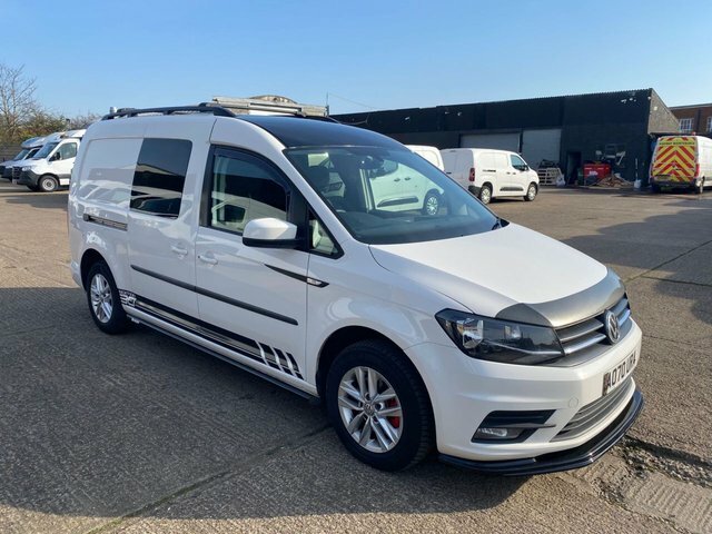 Volkswagen Caddy Maxi 2.0 Tdi C20 Highline White #3