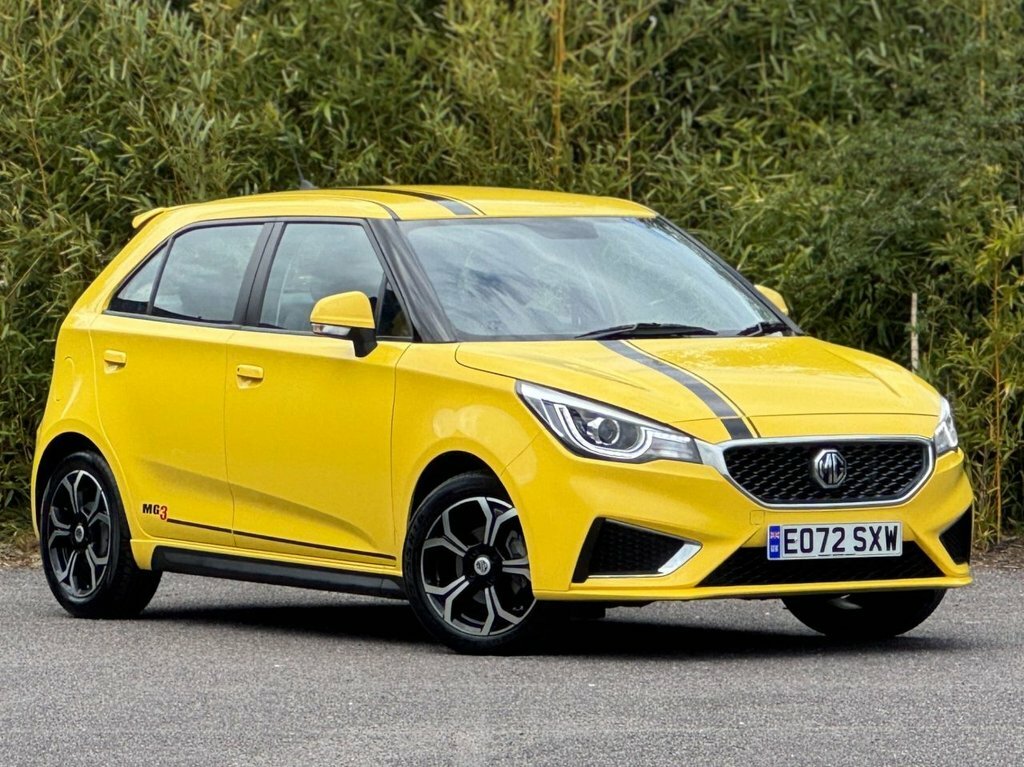 MG MG3 1.5L Exclusive Nav Yellow