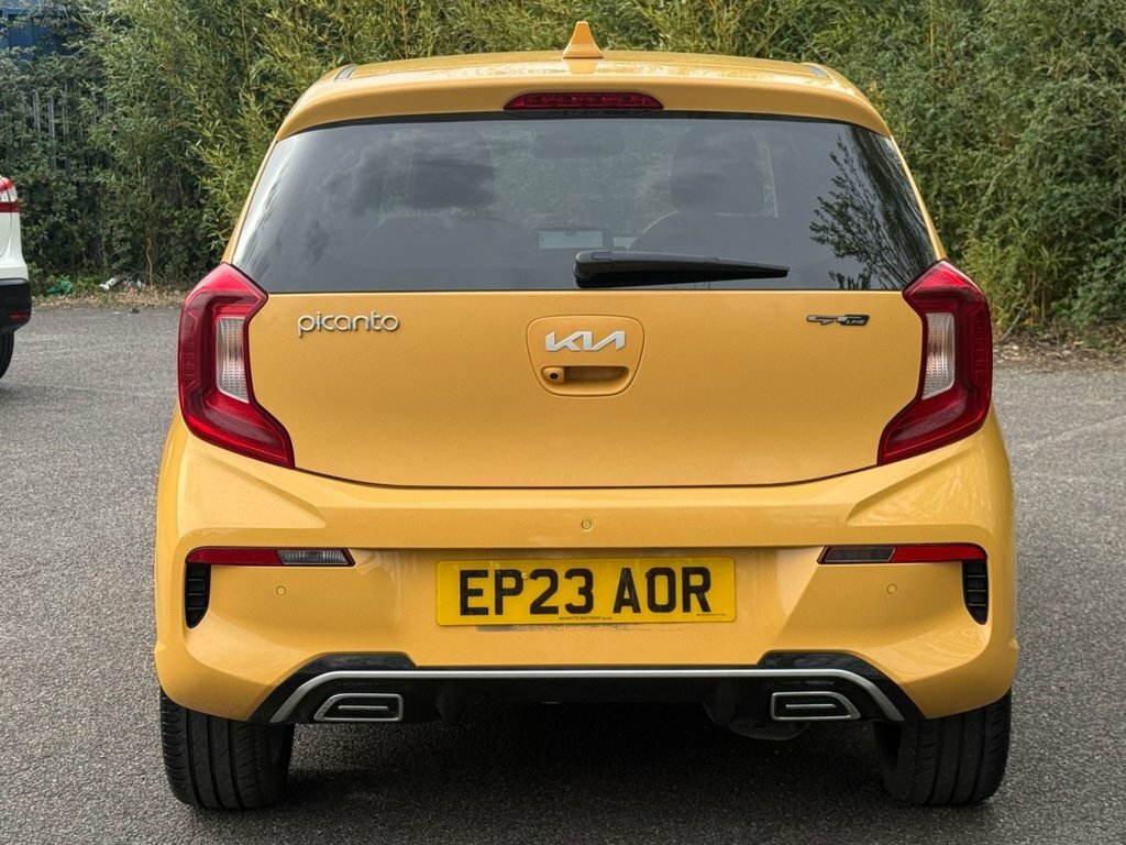 Kia Picanto 1L Gt-line S EP23AOR Yellow #6