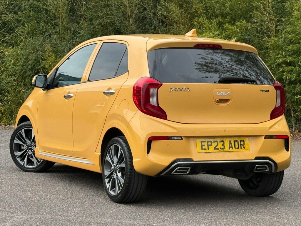 Kia Picanto 1L Gt-line S EP23AOR Yellow #2