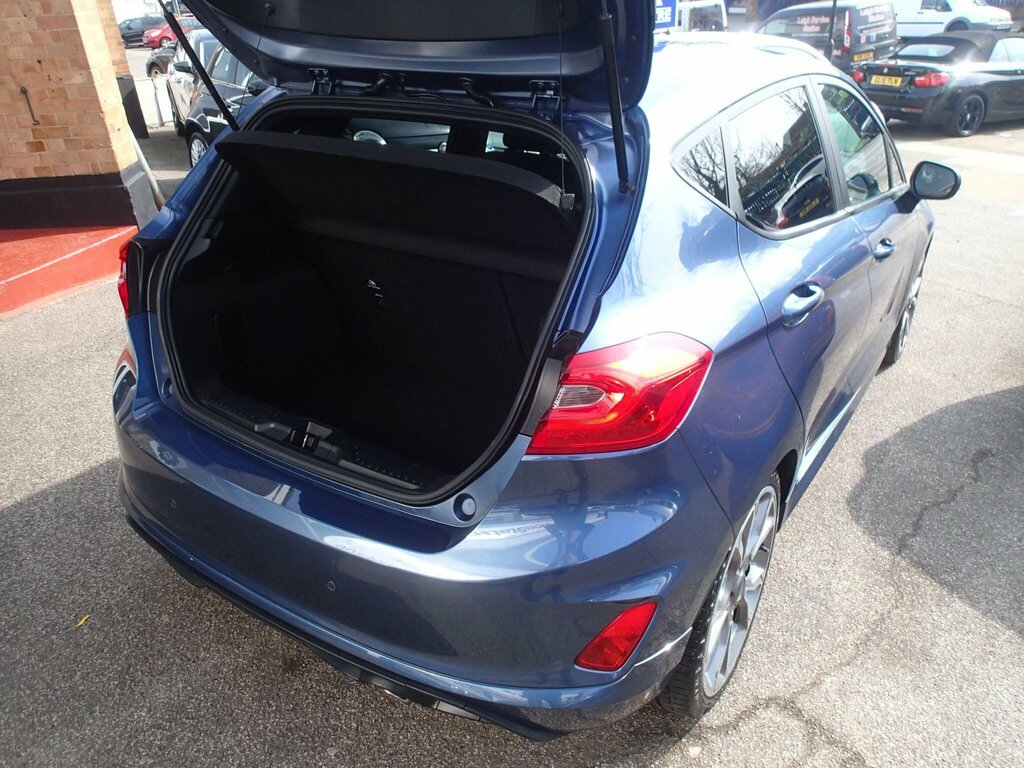Ford Fiesta 1.0T Ecoboost Mhev St-line X Edition Euro 6 Ss AP21DZZ Blue #4