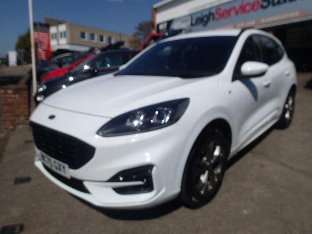 Ford Kuga 1.5T Ecoboost St-line First Edition Euro 6 Ss 5 WK70GXY White #2
