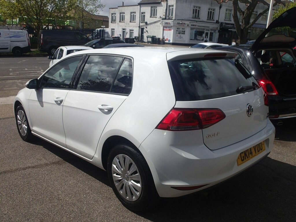Volkswagen Golf 1.4 Tsi Bluemotion Tech S Dsg Euro 5 Ss GK14VDO White #3