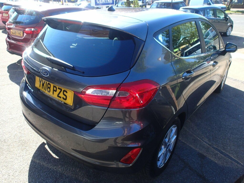 Ford Fiesta 1.0T Ecoboost Zetec Euro 6 Ss YK18PZS Grey #2