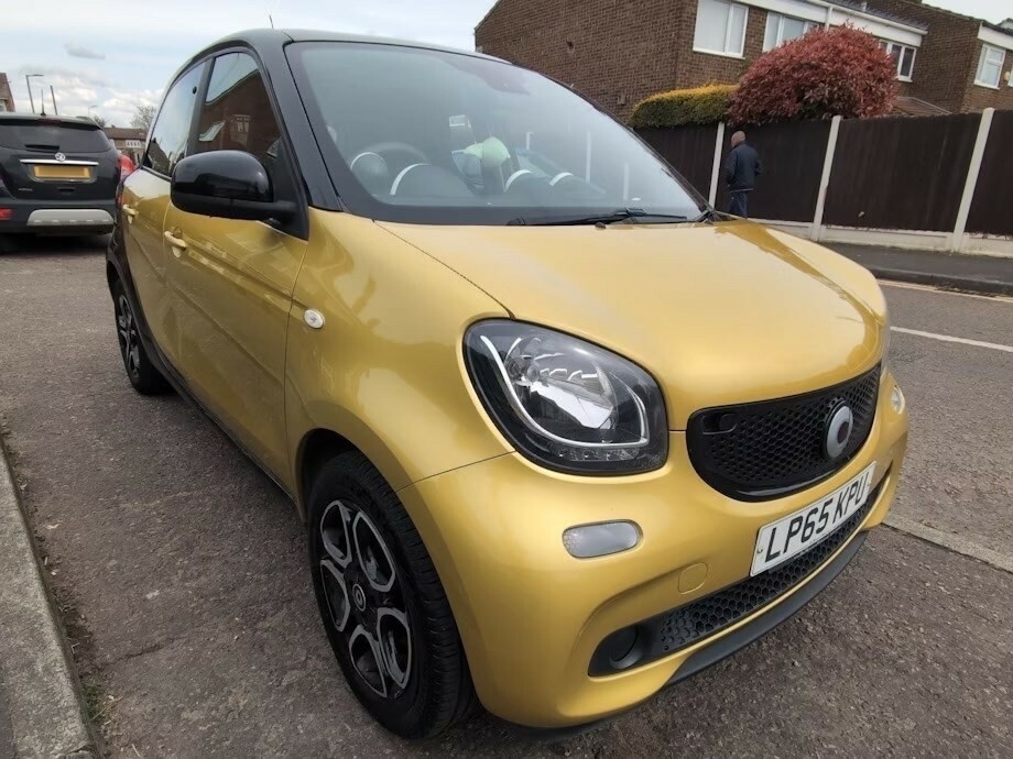 Smart Forfour 1.0 L Prime Premium Yellow