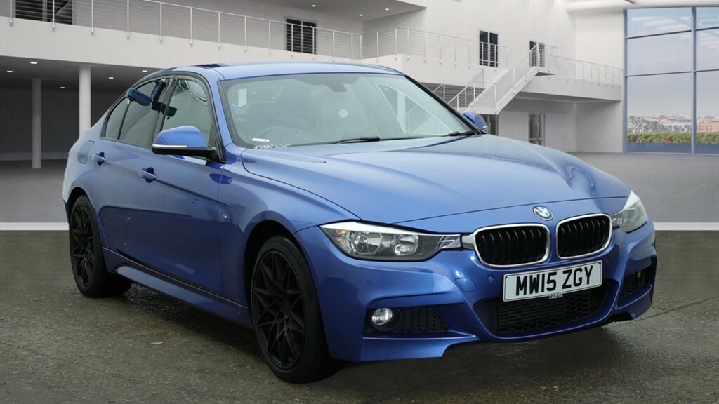 BMW 3 Series 3.0 L Xdrive M Sport Step Business Media Blue