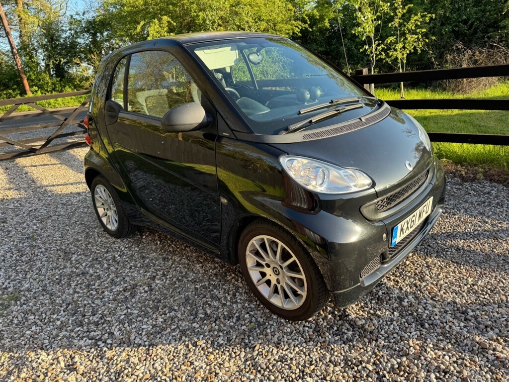 Smart Fortwo 1.0 L Passion Mhd Softouch 2010 Black