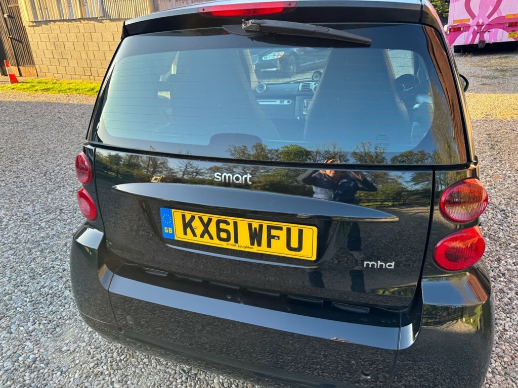 Smart Fortwo 1.0 L Passion Mhd Softouch 2010 Black #6