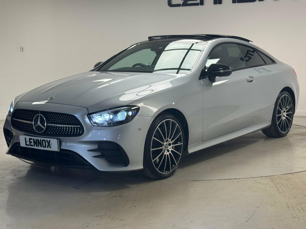Mercedes-Benz E Class 2.0 E300h Mhev Amg Line Night Edition Premium Plu YK21UYW Silver #2