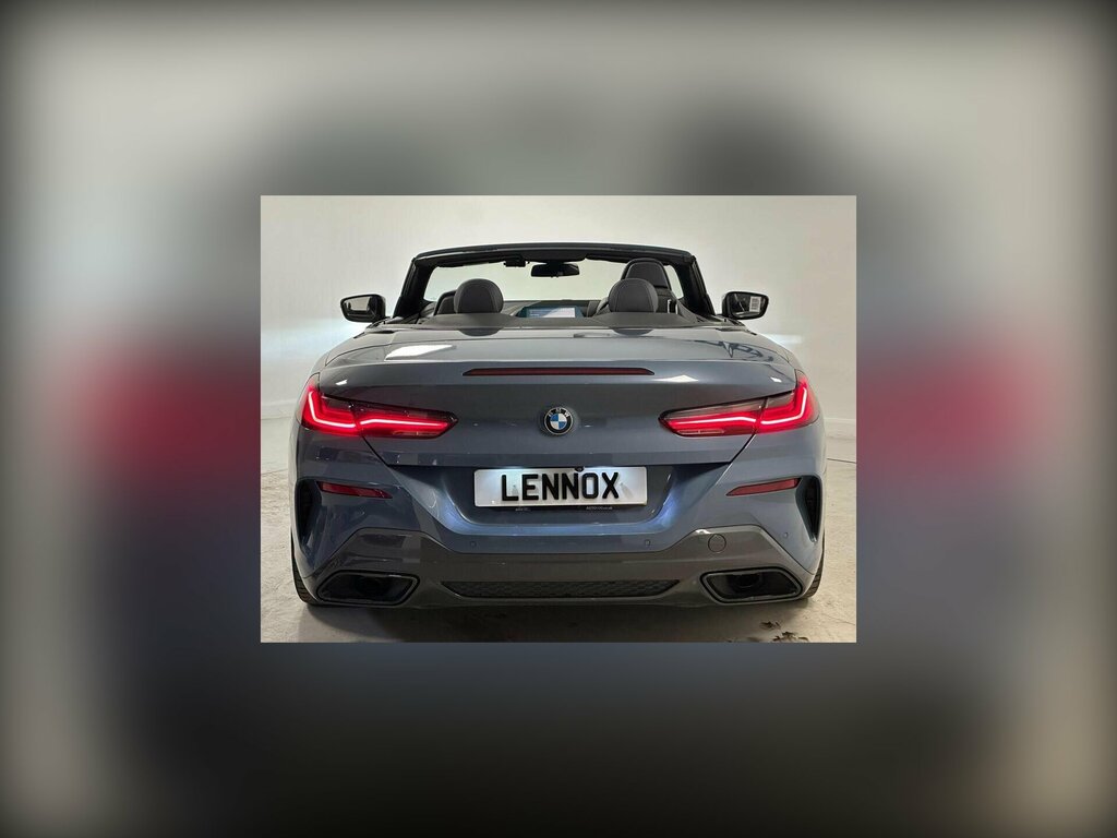 BMW 8 Series 3.0 840D Steptronic Xdrive Euro 6 Ss VF19YMX Blue #4