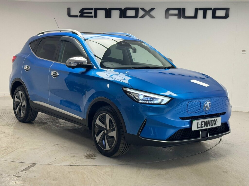 MG ZS 72.6Kwh Trophy Connect Long Range Blue