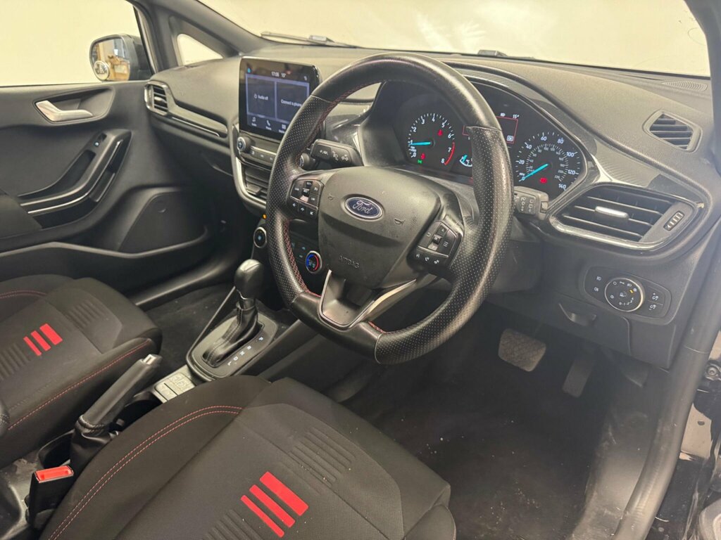 Ford Fiesta 1.0T Ecoboost Mhev St-line Dct Euro 6 Ss YH73KXU Black #6