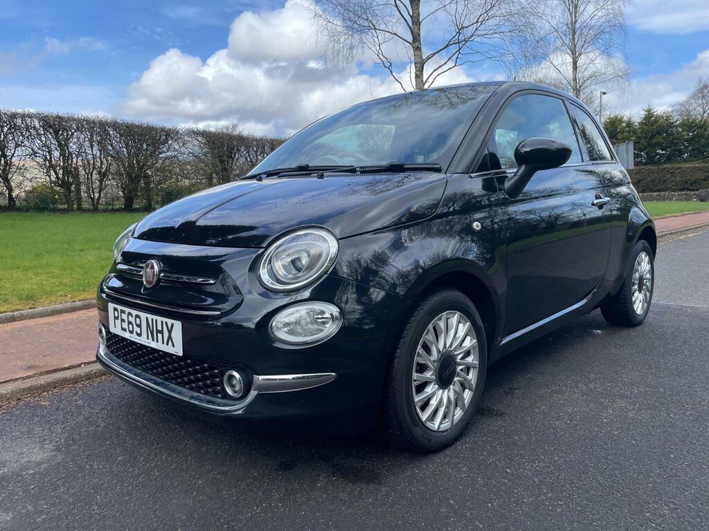 Fiat 500 1.2 Lounge Euro 6 S S PE69NHX Black #6
