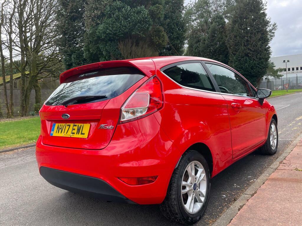 Ford Fiesta 1.25 Zetec Euro 6 NV17EWL Red #6