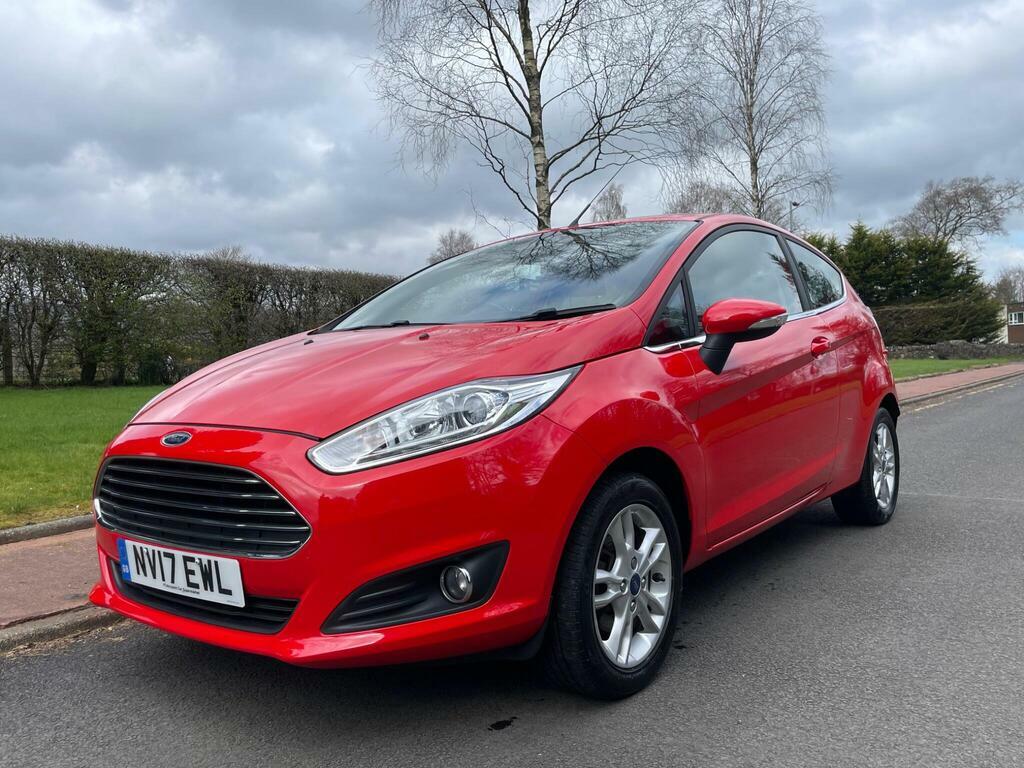 Ford Fiesta 1.25 Zetec Euro 6 NV17EWL Red #2