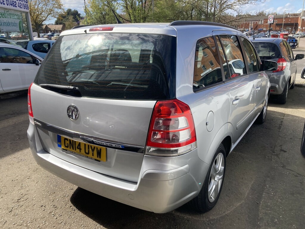 Vauxhall Zafira 1.8 16V Exclusiv GN14UYW Silver #3
