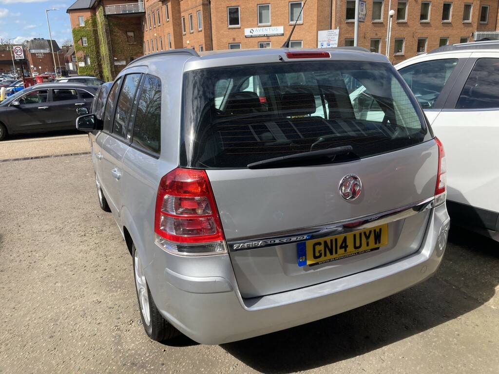 Vauxhall Zafira 1.8 16V Exclusiv GN14UYW Silver #4