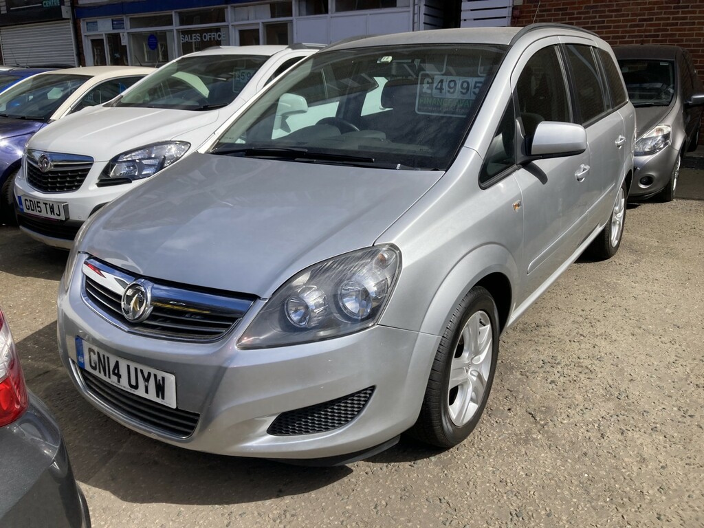 Vauxhall Zafira 1.8 16V Exclusiv Silver