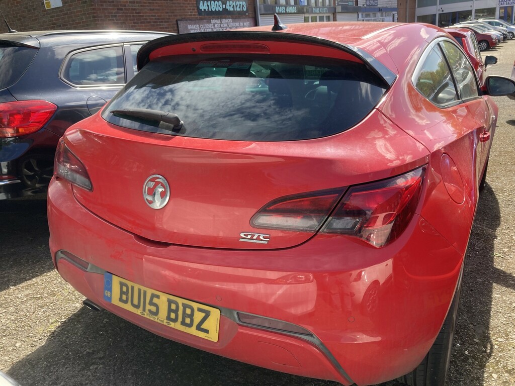 Vauxhall Astra GTC 1.4 T Sri BU15BBZ Red #4