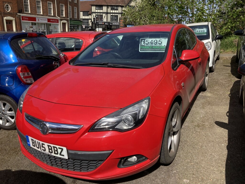 Vauxhall Astra GTC 1.4 T Sri BU15BBZ Red #2
