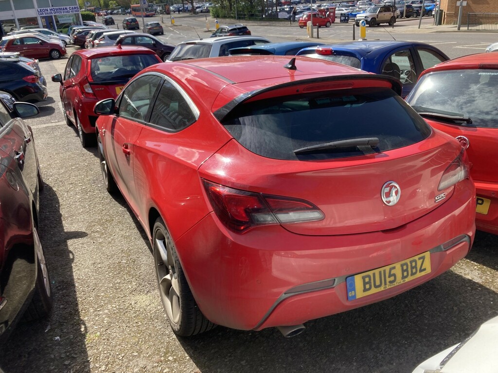 Vauxhall Astra GTC 1.4 T Sri BU15BBZ Red #5