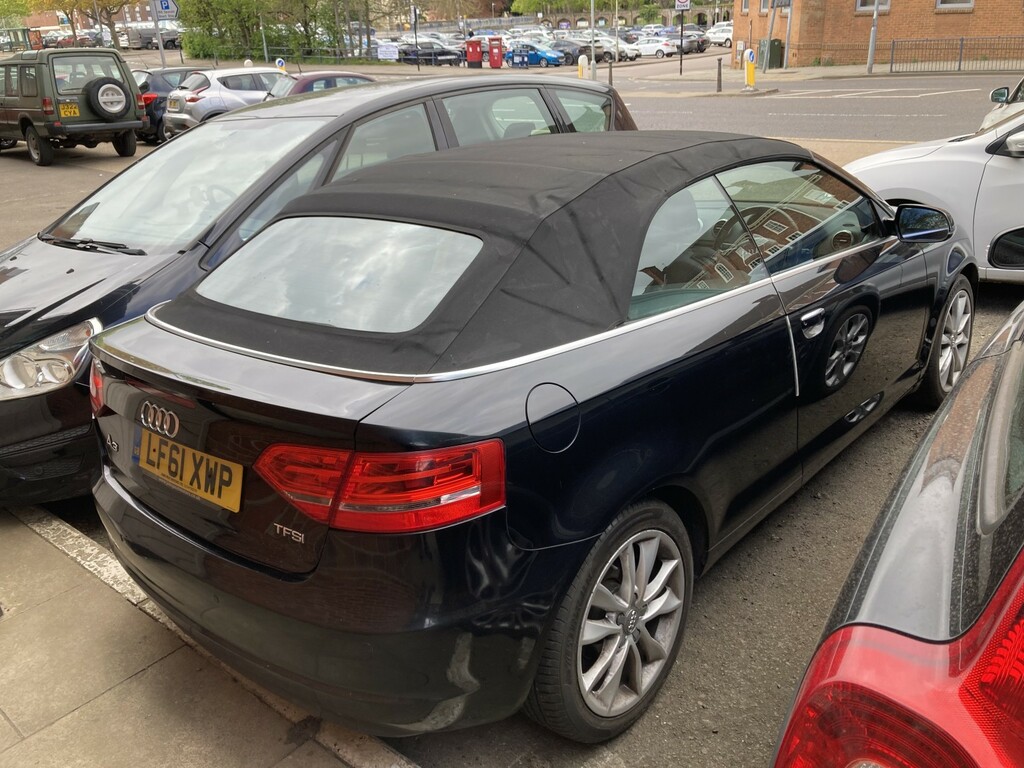 Audi A3 Cabriolet 1.2 Tfsi Sport Black #3