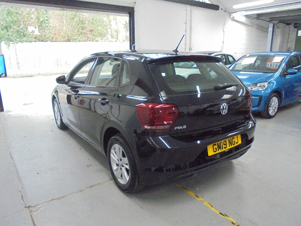 Volkswagen Polo 1.0 Tsi Se Apple Car Play GM19NGJ Black #6