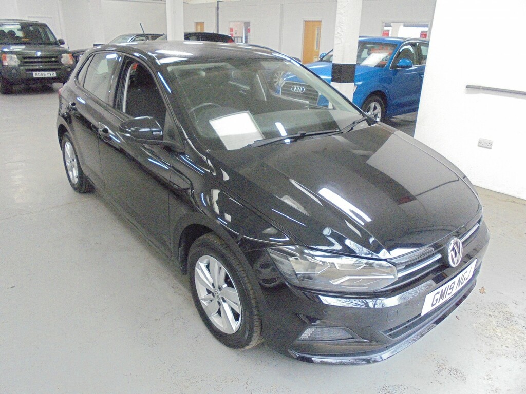 Volkswagen Polo 1.0 Tsi Se Apple Car Play GM19NGJ Black #2