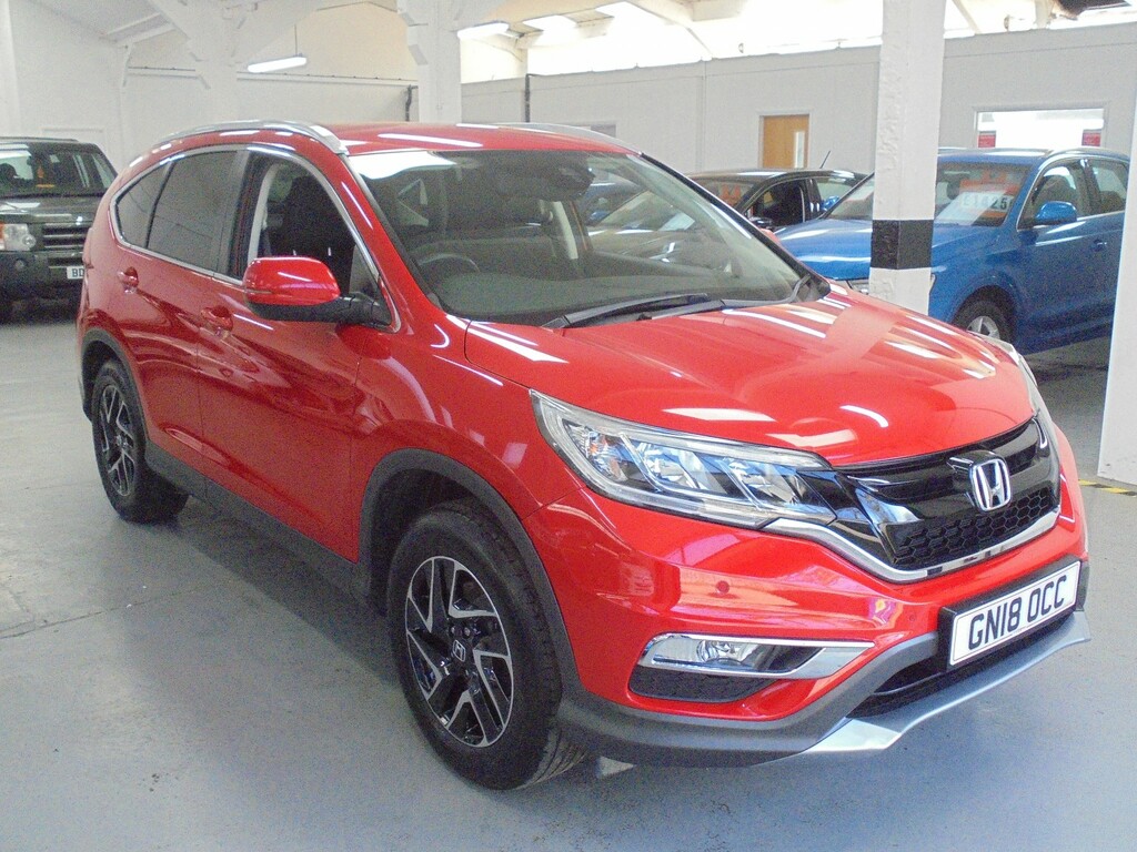 Honda Cr-V 1.6 I-dtec Se Awd Plus Sat Nav Red #3