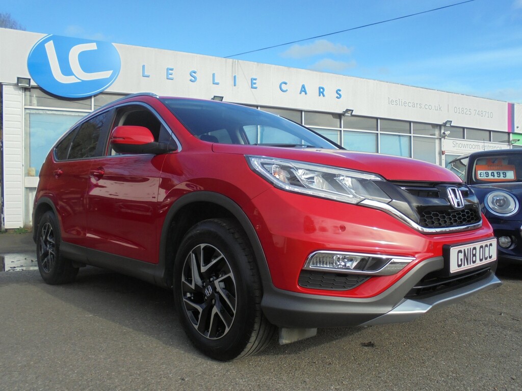 Honda Cr-V 1.6 I-dtec Se Awd Plus Sat Nav Red