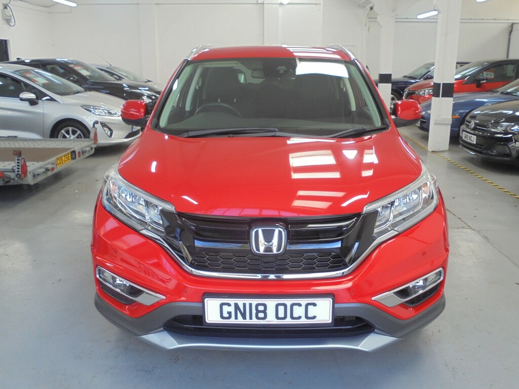 Honda Cr-V 1.6 I-dtec Se Awd Plus Sat Nav Red #2