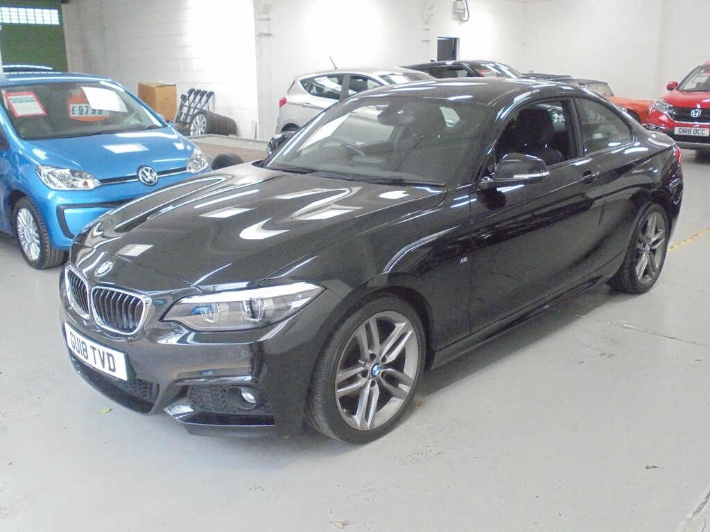 BMW 2 Series Gran Coupe 1.5 218I M Sport Coupe Sat Nav Black #4