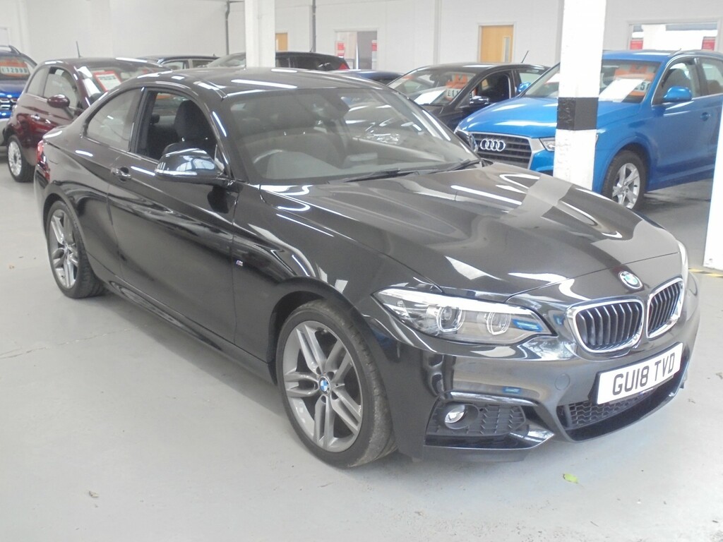 BMW 2 Series Gran Coupe 1.5 218I M Sport Coupe Sat Nav Black #3