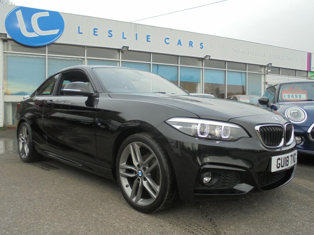 BMW 2 Series Gran Coupe 1.5 218I M Sport Coupe Sat Nav Black