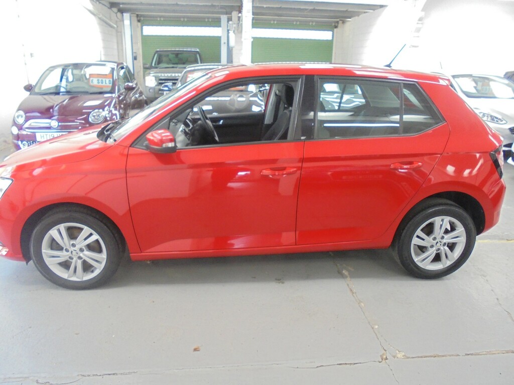 Skoda Fabia 1.0 Tsi Se Red #5