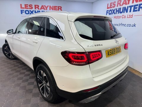 Mercedes-Benz GLC Class 2.0 Glc220d Sport AS69ODO White #3