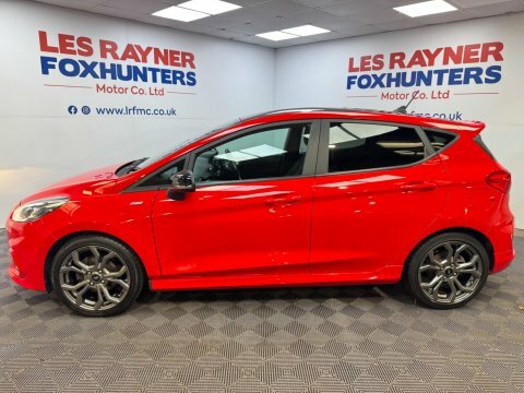 Ford Fiesta 1.0T Ecoboost St-line YV19UXX Red #4