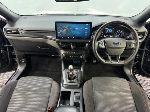 Ford Focus 1.0T Ecoboost St-line YC73HYL Black #4