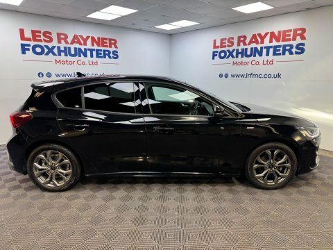 Ford Focus 1.0T Ecoboost St-line YC73HYL Black #2