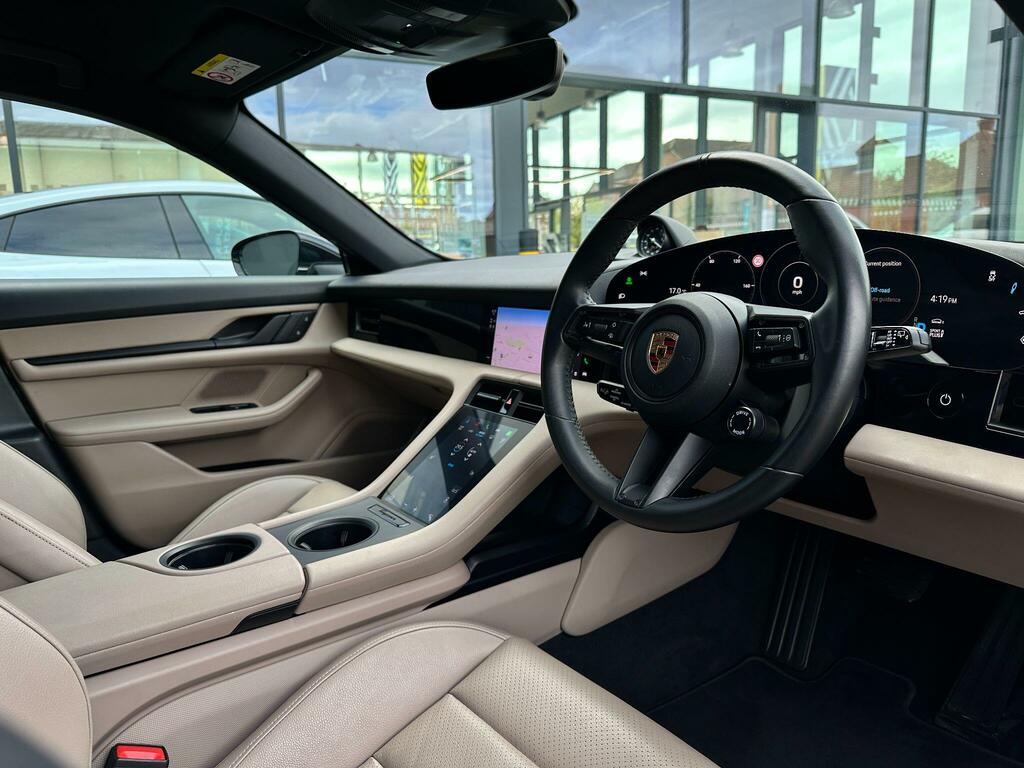 Porsche Taycan Performance Plus 93.4Kwh 4S Sport Turismo 4Wd VL72JET Black #6