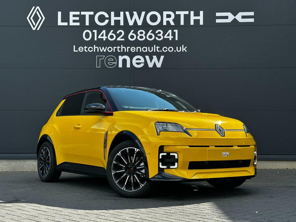 Renault 5 E-Tech Comfort Range 52Kwh Iconic Five Yellow