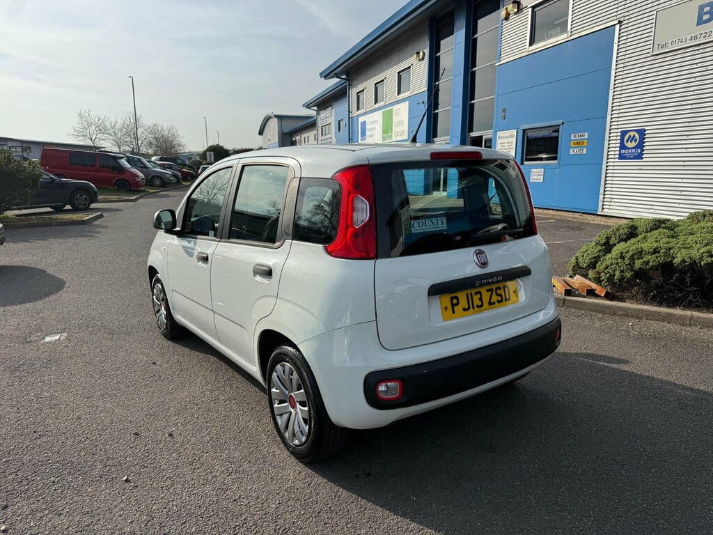 Fiat Panda 1.2 Pop Hatchback Euro 5 69 Bhp PJ13ZSD White #6