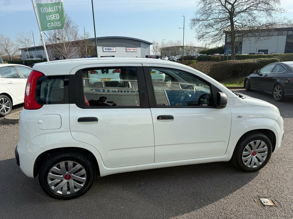 Fiat Panda 1.2 Pop Hatchback Euro 5 69 Bhp PJ13ZSD White #3