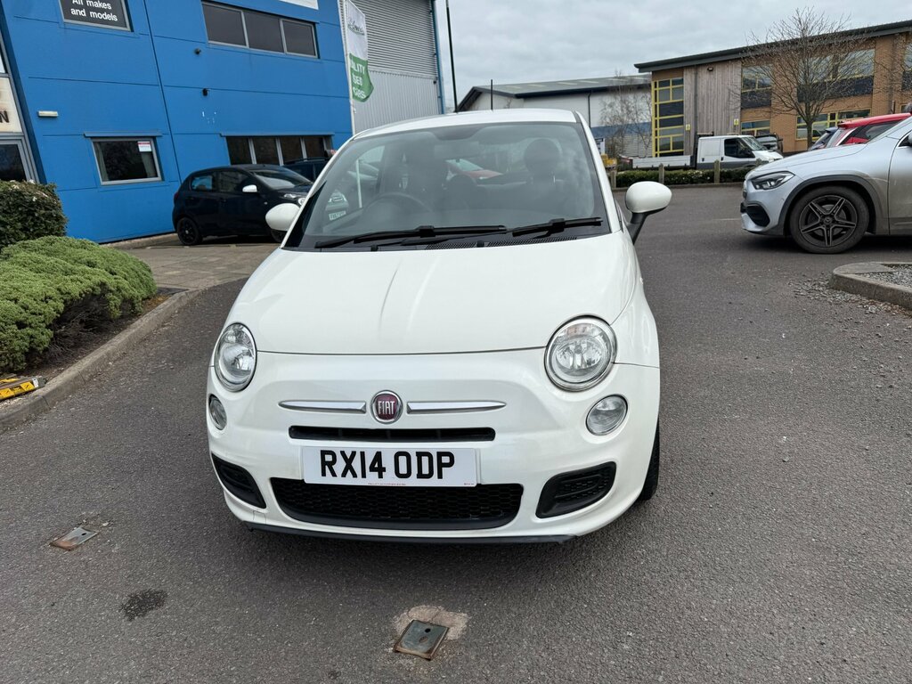 Fiat 500 1.2 S Hatchback Euro 6 Ss 69 RX14ODP White #2