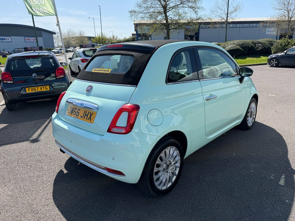 Fiat 500C 0.9 Twinair Lounge Convertible E Green #5