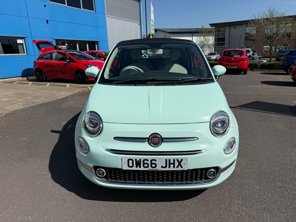 Fiat 500C 0.9 Twinair Lounge Convertible E Green #2