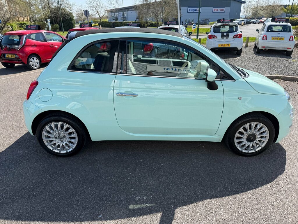 Fiat 500C 0.9 Twinair Lounge Convertible E Green #4